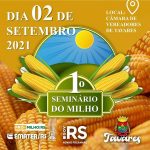 Dia 02 de setembro teremos o 1° Seminário do Milho ? Não perca! #agricultura