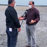 📺 O Prefeito Gardel participou no dia 3 de fevereiro da reportagem que saiu ao ar no dia 4 de fevereiro na RBS/TV, referente a seca na lagoa do peixe.